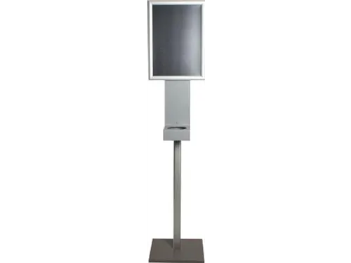 Desinfectiezuil 150 cm clicklijst A3