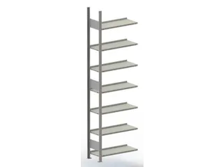 dossierstelling,aanbouwveld,HxBxD 2200x756x336mm,vaklast 80kg - 2