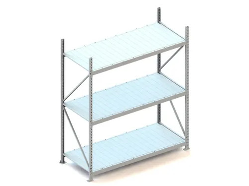Breedvakstelling Basisveld 2200x1800x800mm 3 Stalen Legborden 600kg