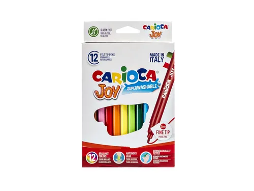 Viltstift Carioca Joy assorti set à 12 stuks