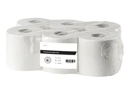 Toiletpapier Mini jumborollen cellulose 2-laags Wit FSC