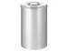 Vlamdovende papierbak 110 liter Zilver