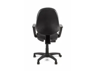 Bureaustoel EN1335 Linea Tiger 01 zwart/zwart met armleuning - 4