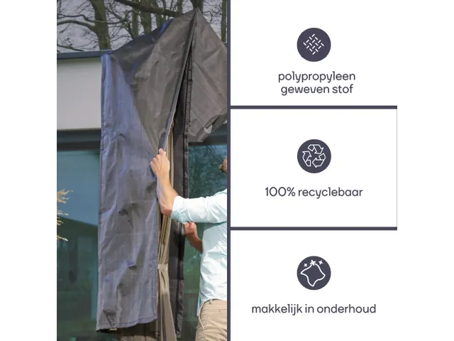 Buitenhoes Voor Zweef Parasol TOT Ø 350cm