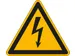 Panneau D'avertissement,Avertissement Tension Électr.,Étiquette