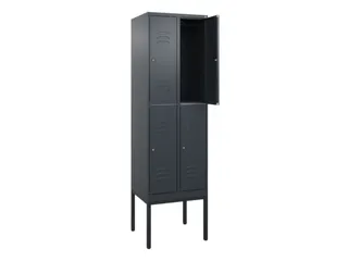 dubbeldekse locker,HxBxD 2120x600x500mm,2x2vak.,vak B 300mm - 2