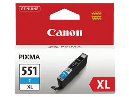 Inktcartridge Canon CLI-551XL Cyaan HC