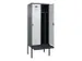locker met bank,voor scheiding van kleding,HxBxD 2120x800x815mm,2vak