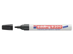 Viltstift edding 8300 industrie rond zwart 1.5-3mm