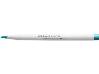 Marker creatief Faber-Castell Goldfaber brushpunt B carribbean blue (k - 5