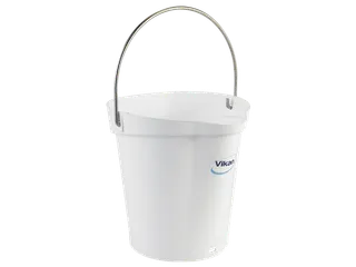 Hygiene 5688-5 emmer, 6 liter wit, maatverdeling en schenktuit / - 1