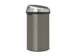 Afvalbak Touch Bin 60 Liter Platina