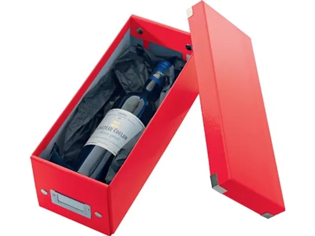 WOW opbergdoos Click & Store ft CD rood