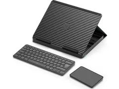 Logitech Casa Pop-Up Desk QWERTY Brits Engels Touchpad Schaar-toets