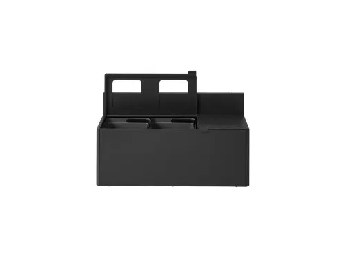 Bica Basic 912 Wandafvalscheidingsunit 3x15 liter Antraciet