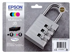 Epson 35 T3586 Inktcartridges Zwart + 3 Kleuren