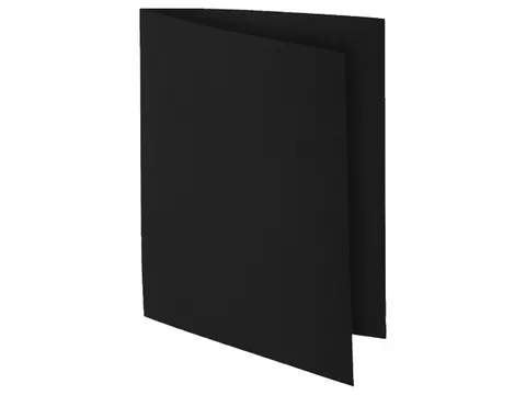 10 dossiermappen ROCK''S 220 24x32cm Zwart