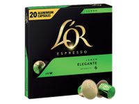 Koffiecups L'Or Espresso Elegante 20 stuks