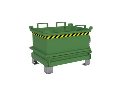 mini-bodemklepcontainer,HxLxB 625x600x800mm,0,13m³,inrijbeugel,staal