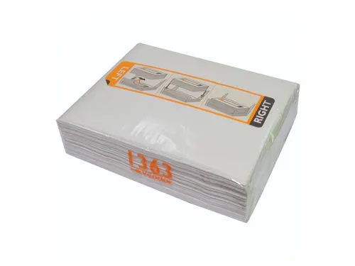 Vendor 1363 Handdoek Cassette 2-laags Wit 33 meter 20 Stuks