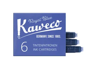 Inktpatroon Kaweco koningsblauw doosje à 6 stuks - 1