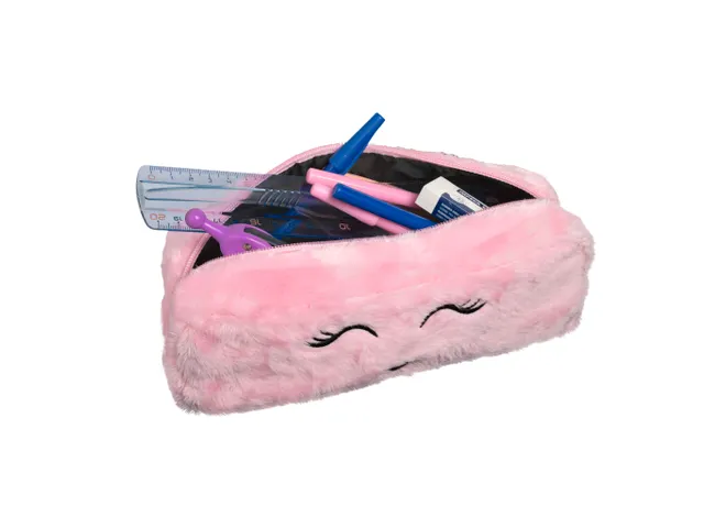 Pennenetui rechthoek Fourrure 4 kl ass