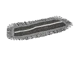Microfibre Damp47 microvezel vlakmop donkergrijs klittenband 25cm
