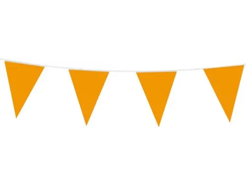 Vlaggenlijn 10 m oranje
