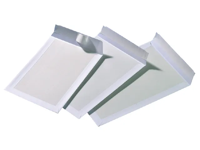 Envelop Quantore Bordrug P185 185X280Mm 120Gr Wit Zelfklevend