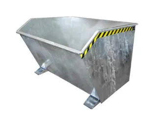 Kiepbak voor spaanders,HxLxB 1090x1640x1680mm,2m³,draagverm. 1500kg - 1