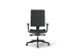 Siège De Bureau Pivotant Anthracite Piètement Noir Méc. Synchrone