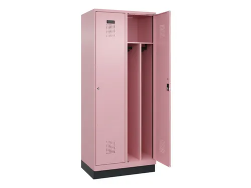 locker voor scheiding van kleding,HxBxD 1950x800x500mm,2vak