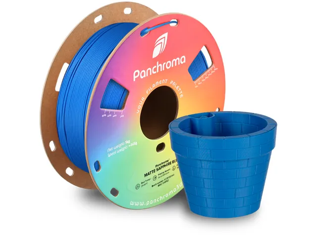 PLA Matte 1,75mm blauw 1kg Panchroma 3D Filament