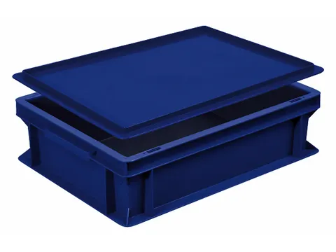 Oplegdeksel Voor Euronorm Stapelkrat Lxb 400X300Mm Rood