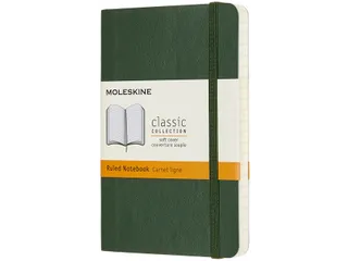 Notitieboek Moleskine pocket 90x140mm lijn soft cover myrtle green - 2