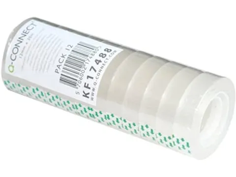 plakband PP 12 mm x 30 m 12 stuks