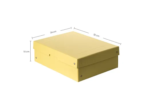 PureBox Pastell A4 jaune 100mm