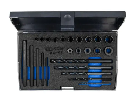 GEDORE 8552-025 Schroefdraadafzuigset
