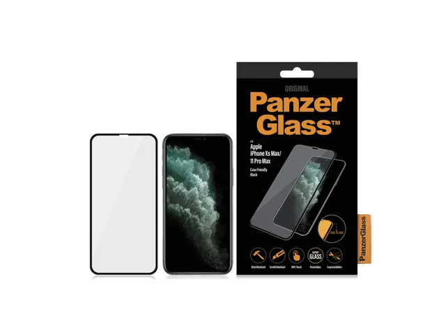 PanzerGlass Screen Protector iPhone 11 Pro Max | Xs Max | Edge-to-E