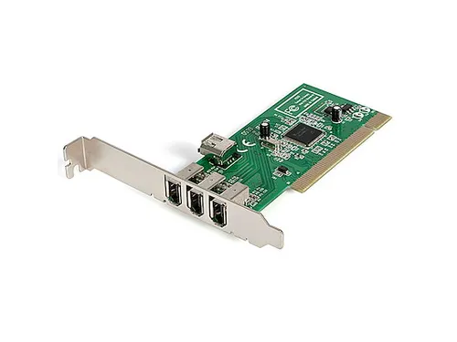 4-poort PCI 1394a FireWire Adapter Kaart - 3 Extern 1 Intern