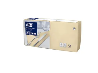 Tork 477866 Soft Lunchservet Advanced Zand 33x33cm - 1