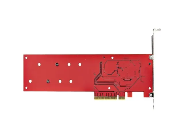 Dual M.2 PCI Express SSD Adapter Kaart