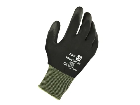 Procoves Flexidex nylon precisiehandschoenen, zwart, maat 6, 100 stuks