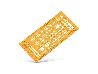 Sjabloon Standardgraph meubelsjabloon Architect 1:200 - 3