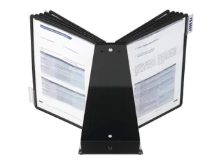 Bureaustandaard Durable Vario met 10 Tassen A4 zwart - 3