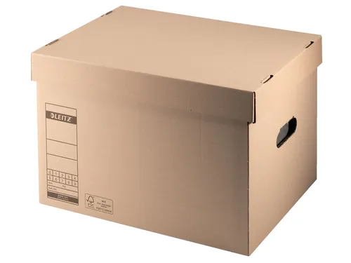 Transportdoos Leitz Premium 335x280x440mm bruin