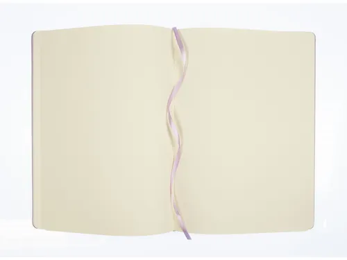 Schetsboek Kangaro A4 violet PU HC 80 blad 140gr roomwit met elastiek