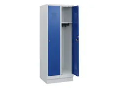 schoollocker,HxBxD 1630x600x500mm,2vak,vak B 300mm,cil.-slot,sokkel