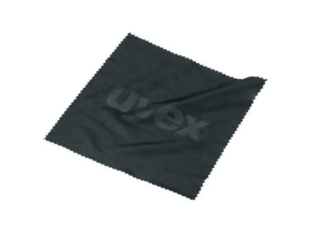 Uvex microvezeldoek zwart 15x15cm