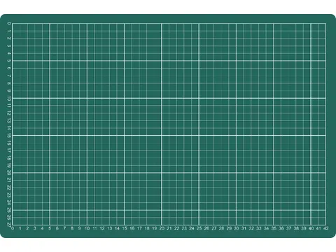 Snijmat A3 450X300mm groen